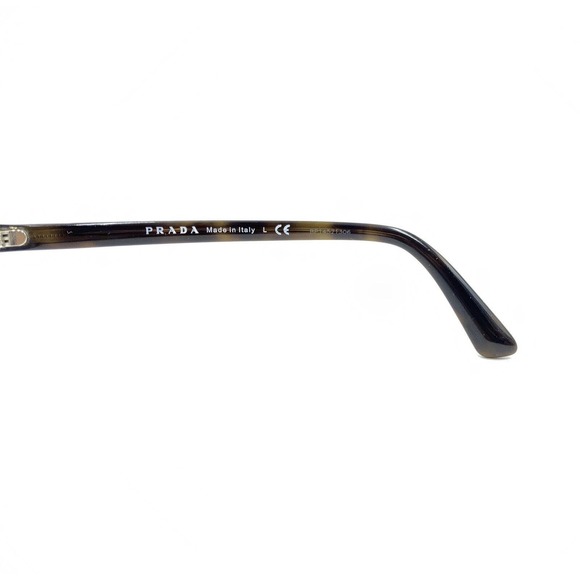 Prada VPR 2AU-1O1 Tortoise Brown Eyeglasses Frames 53-17 140 Italy Designer - Picture 9 of 12
